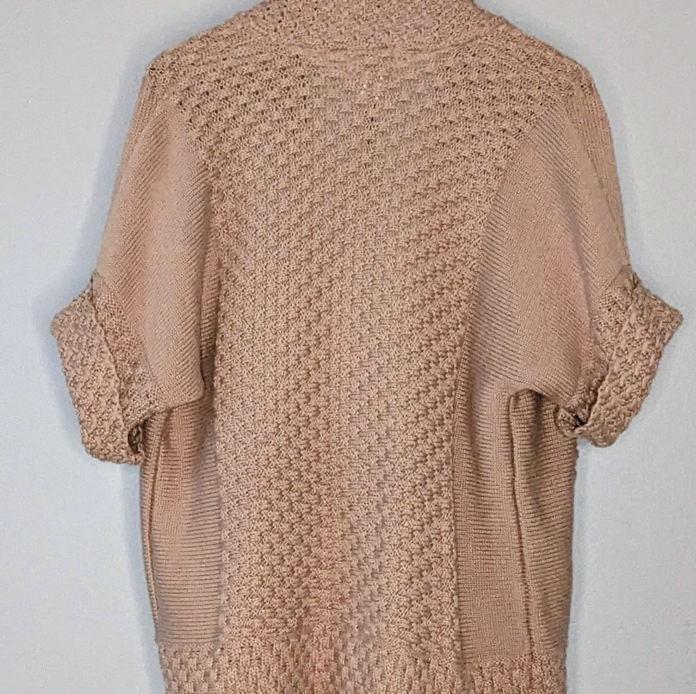Ruby Rd. Textured Tan Cardigan XL - Picture 3 of 4